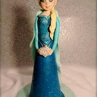 Elsa Frozen Cake Topper