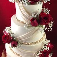 Classic wedding cake