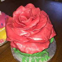 Red Rose cake