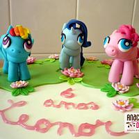 Cake of the "My Little Pony"!