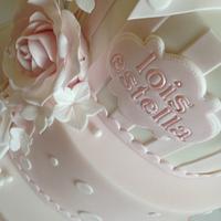 Christening cake