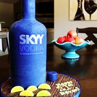 SKYY Vodka Bottle 21st Birthday