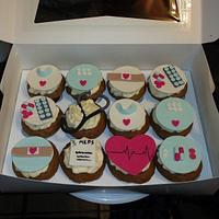 Nurse Themed Cupcakes
