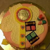 Pamper party cake- my very first cake :-)