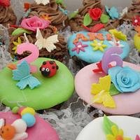 Spring cupcakes