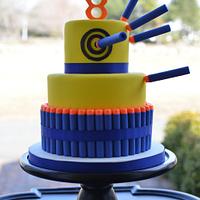 Nerf Party Cake