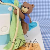 BAPTISM CAKE "BEARS"