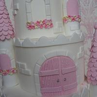 My First Princess Castle Cake