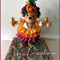 Carnaval Mundial Caketopper 'Lola'!