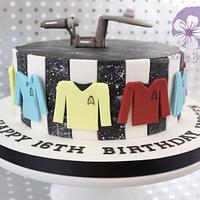 Star Trek cake