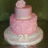 Pink Petal Peony Birthday