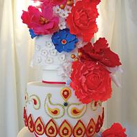 Bollywood Wedding Cake,