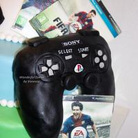 Soccer and Playstation FIFA in one