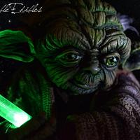 Yoda Cake for Star Wars : The Force Awakens