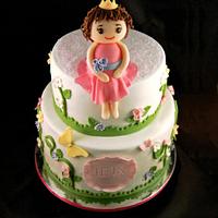 Gardern themed Princess Cake 