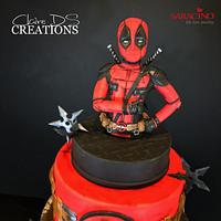 Deadpool Marvel birthdaycake