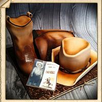 Western boots and hat