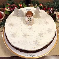 Christmas Angel fruit cake