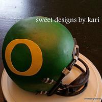 Oregon Football Helmet