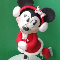 Minnie in Cristmas