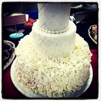 Team J Wedding Cake