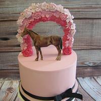 Teen horse cake
