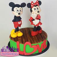 Mickey and Minnie mouse <3 