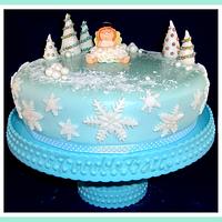 TwinkleBalls Christmas Cake 