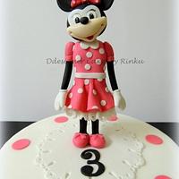 Cake Topper -Minnie Mouse