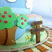 Thomas the Tank engine cake (Torta trenino Thomas)