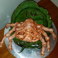 Alien Pod Cake