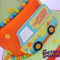 Scooby Doo 2 Tier Cake