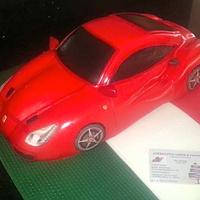 Ferrari cake!