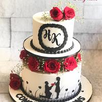 Proposal cake