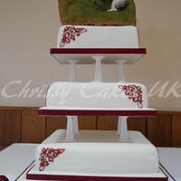 Machu Picchu / Traditional Wedding Cake