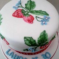 Cath Kidston Strawberries Cake
