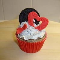 Valentine Oreo-Cupcakes