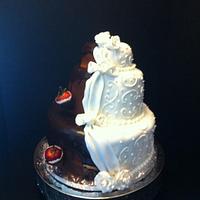 Bride & Groom Cake