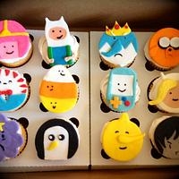 Adventure Time Cupcakes 