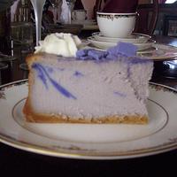 Lavendar and Vanilla Cream Cheesecake