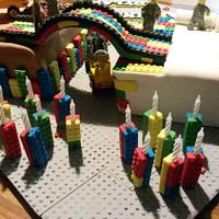 Lego cake for Twins