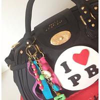 pauls boutique handbag with handmade charms
