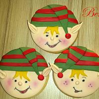 Christmas elves cookies