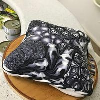 Zentangle cushion cake