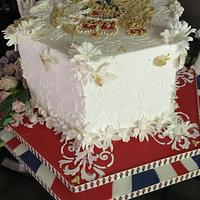 A Buckingham Palace Garden Party cake for a Royal Visitor 