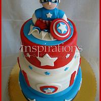 Capitan America Cake
