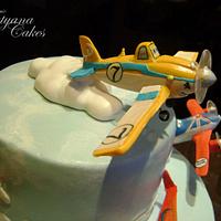 "Planes" cake