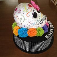 Skull cake
