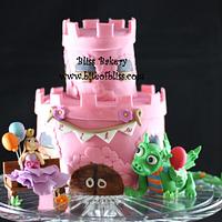 Princess & Dragon Cake