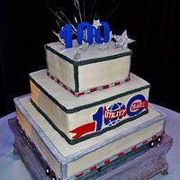 100 year Company anniversary Tiered cake